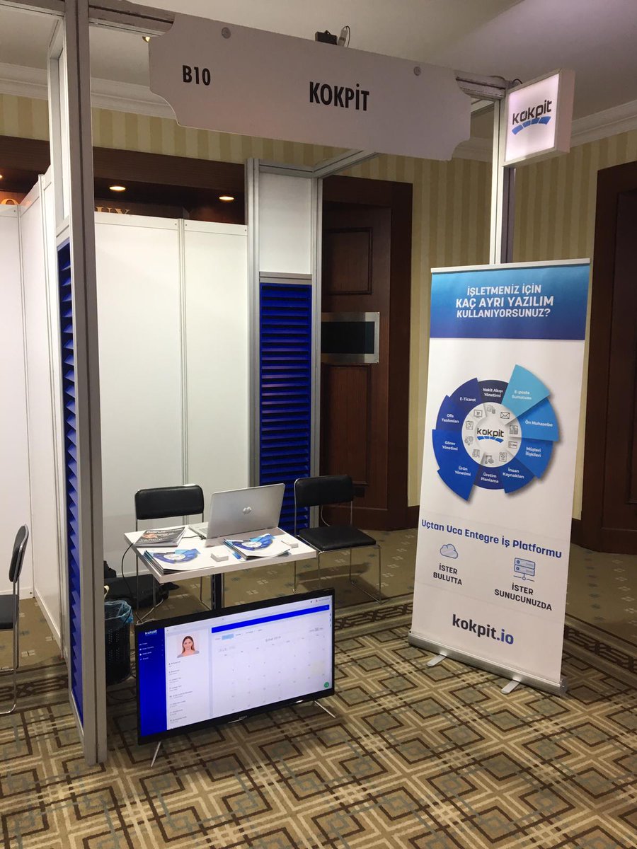 #Wbaf 2019 Global 50 proje arasında da yer alan Kokpit.io bugün ve yarın B10 standında.