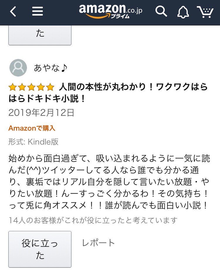 Jkd はあちゅう氏 仮想人生 のamazonレビューですが このように怪しげな高評価をしているアカウントがあります しの さんはtwitterにもいましたね あやな 白蛇遣いの方でしょうか笑 両者ともこの本しかレビューしていません