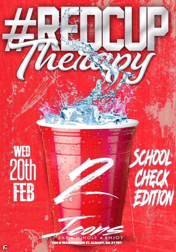 TEAMBLEEEH1_'s tweet photo. Its Going Down At ICONS Again For Some #REDCUPTHERAPY🥤🍾 Wednesday Feb. 20th , Come Pull Up &amp; Turn Up SCHOOL CHECK EDITION ✅ @wynnercyrcle @TEAMBLEEEH1_ https://t.co/5RgMbkerlq