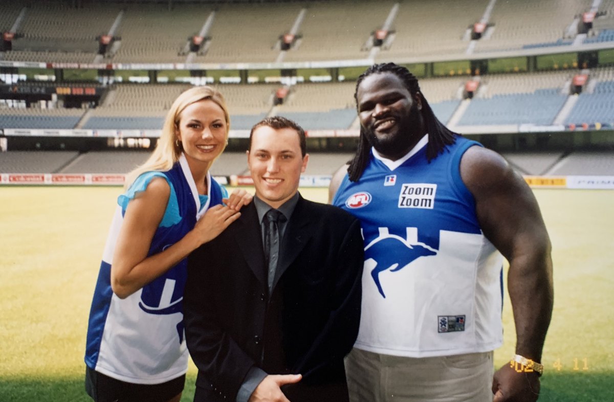 rohanjh's tweet photo. I missed talking to @VinceMcMahon to get a photo with @TheMarkHenry on the ground of @marvelstadiumau for the launch of @WWE Global Warning. Still one of the nicest people I’ve ever met 💪🙌 https://t.co/noyi0nuaJP