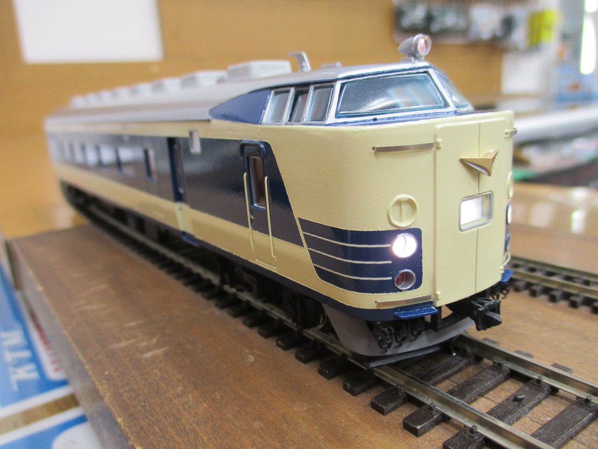 カツミHOゲージ HOカツミ真鍮製メーカー完成品サハネ581-2 寝台特急電車