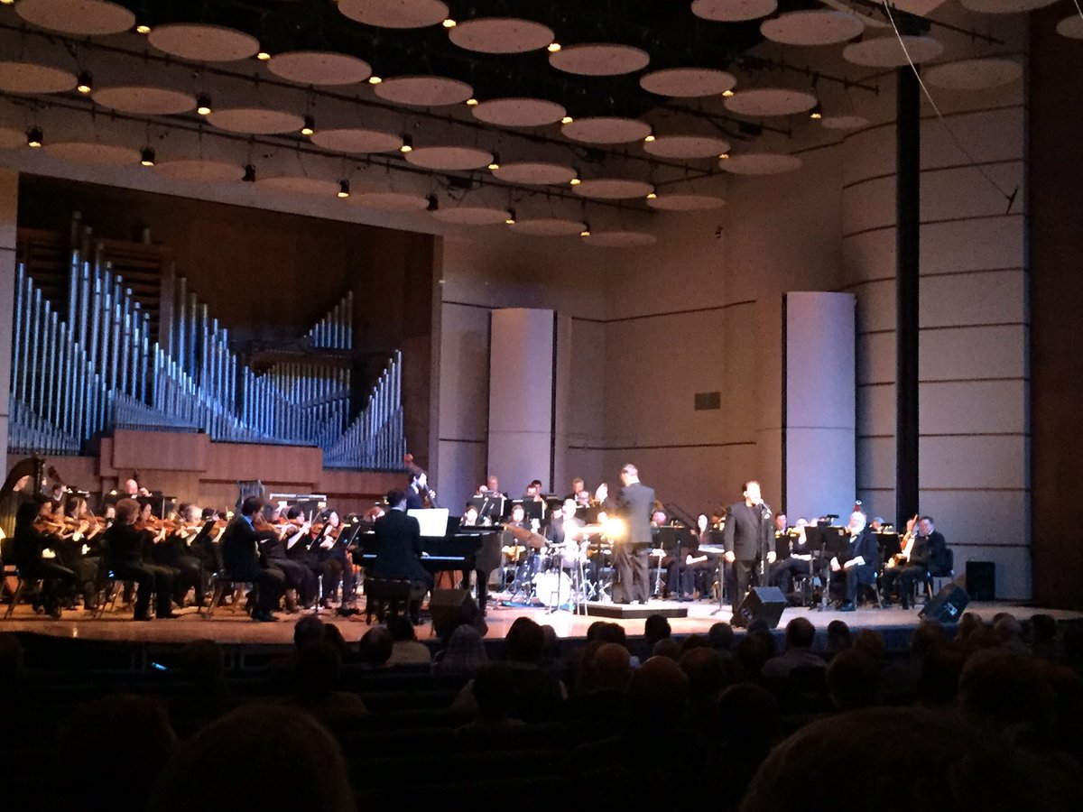 topekasymphony's tweet image. Filling White Concert Hall with the swingin’ sounds of Steve Lippia on February 16th.  He’ll get a little well-deserved time off now.