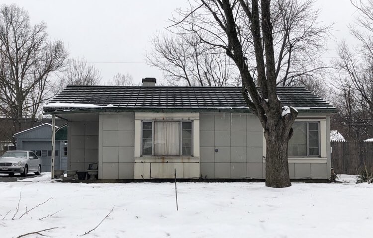 Lustron was a manufacturer of prefabricated houses made of enameled steel that operated from 1948-1950, producing roughly 2,500 houses from its Columbus factory. While the houses were shipped all over the US, they’re mainly concentrated in the Midwest, and especially in Ohio.