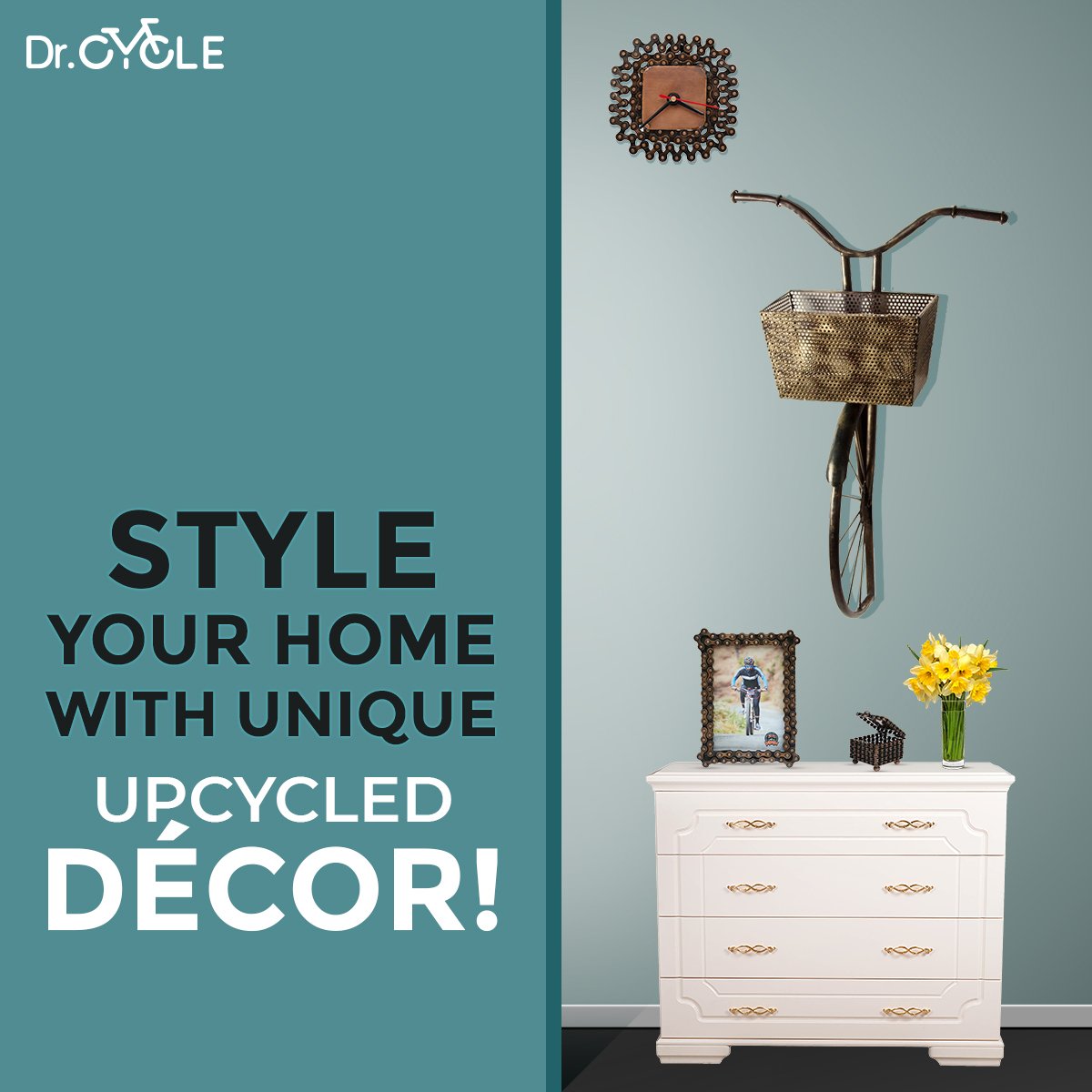 DrCycleIndia's tweet photo. Let your home speak for you! Get handmade recycled lifestyle products from Dr. Cycle! #Drcycle #Recycledproducts #Lifestyleproducts #AmpUpYourRide https://t.co/ZkkpJEL9rk
