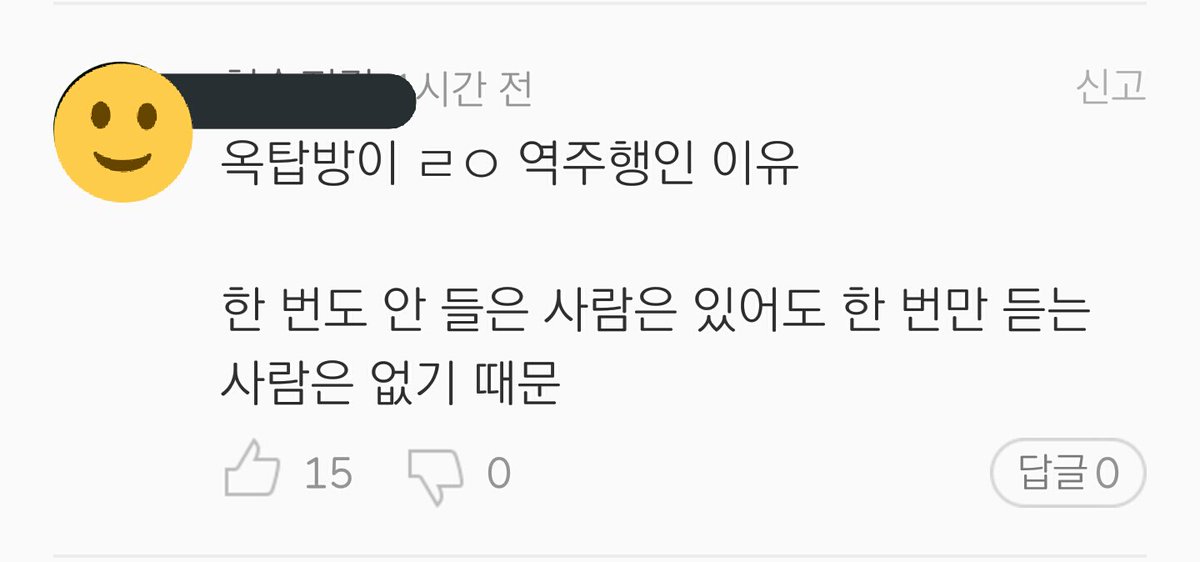 "The real reason why Rooftop is climbing up the charts:

Because even if there are people that havent heard this song before, there isn't anyone that heard it only once"