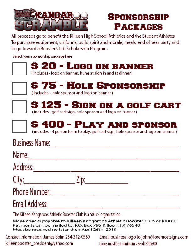PLEASE JOIN US FOR OUR UPCOMING GOLF TOURNAMENT...PLEASE SHARE WITH BUSINESSES, AND ANYONE ELSE THAT MAY BE INTERESTED...THANKS...