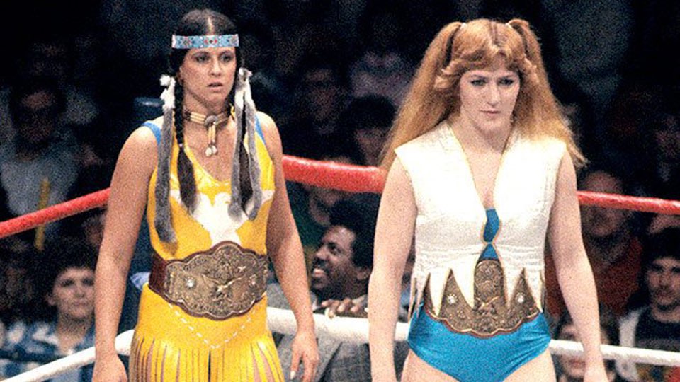 ProPrimetime's tweet image. First ladies wwe tag team champs??  Humm, what about these two champions? #WWE #WWEChamber #EliminationChamber #WomensTagTeamChampions #oldschool #wwf #wwwf