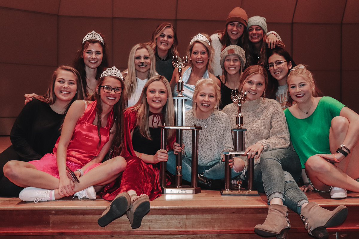 UTKACE's tweet image. Congratulations to our 2019 Carnicus winners, AOPi and Chi O!
Second Place Winners: Phi Mu and Sigma Nu
Third Place Winner: AGR
•
•
•
•
Thanks to all of our wonderful participants and fantastic performances. We couldn’t have made this Carnicus dream come true without you!