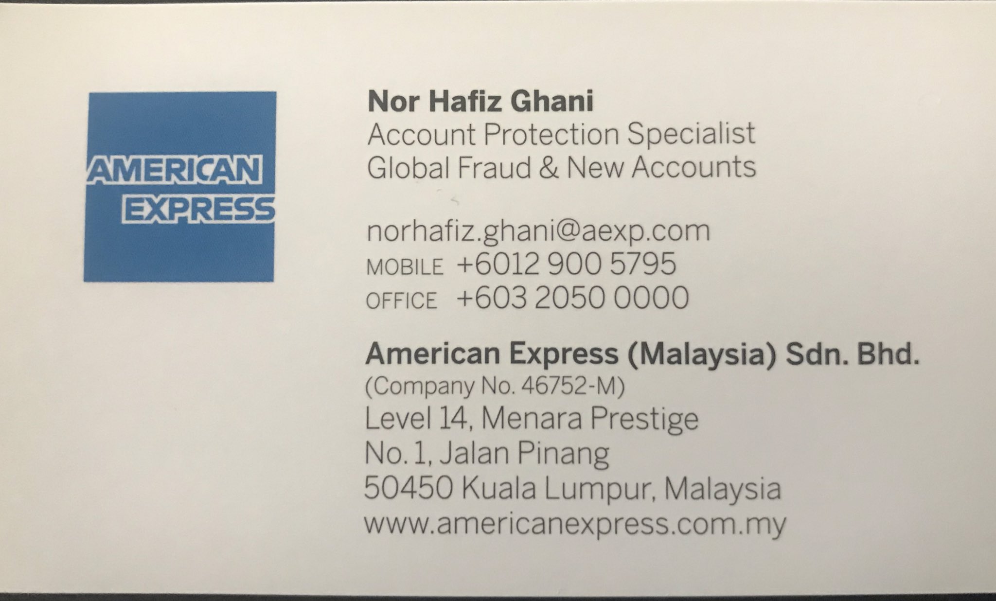 American express malaysia