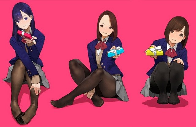 Crunchyroll on X: NEWS: Girls in Tights-themed Web Anime Miru