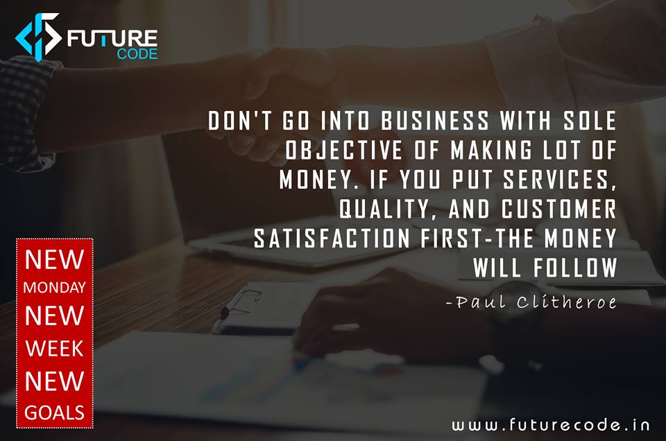 futurecodeTech's tweet image. MONDAY MOTIVATION
#futurecode #monday #motivation #business #success #newtrend #quotes #goals #achivement #MondayThoughts #quoteoftheday #life #positive #goodvibes #thought #MondayMotivation #DailyMotivation #MotivationalQuotes #ImageQuote #Inspiration #PositiveAttitude