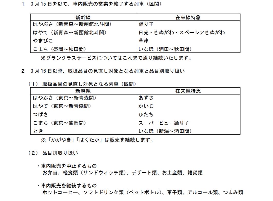車内販売廃止に伴い 悲報 Jr東日本管内でシンカンセンスゴイカタイアイス終了 プレスリリースには かがやき はくたかは販売を継続 と記載されているからまだ望みはある とネットユーザの声 Togetter 車内販売廃止に伴い 悲報 Jr東日本管内でシンカンセンスゴイカタイアイス終了 プレスリリースには かがやき はくたかは販売を継続 と記載されているからまだ望みはある とネットユーザの声 Togetter