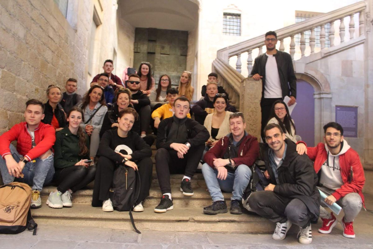 Everyone from Crew96 loved exploring Barcelona during their programme last week! @Erasmusplusuk #ErasmusPlusUK #epluspeople