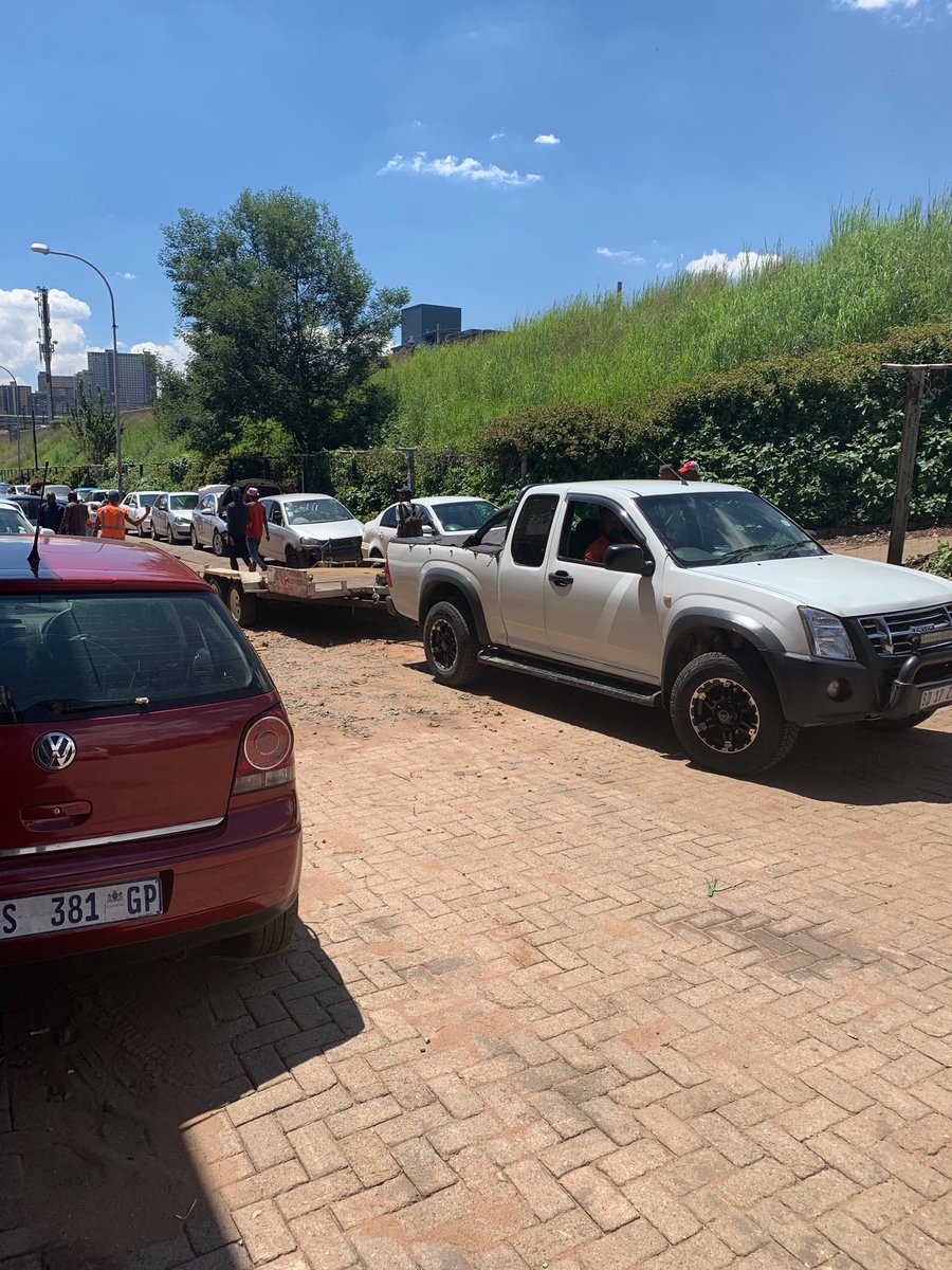 BrandonKiley's tweet photo. Nigerians taking over at the back of our factory in JHB.... authorities couldn’t be bothered ...businesses are almost all illegal #Africanism#Nigerians#Nocoernforothers#Crime#SAPolice#DA https://t.co/rZpq8jg3XG