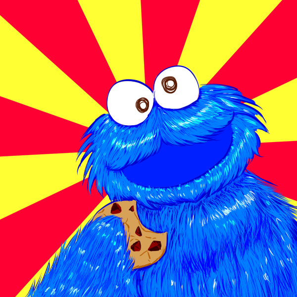 クッキーモンスターのtwitterイラスト検索結果