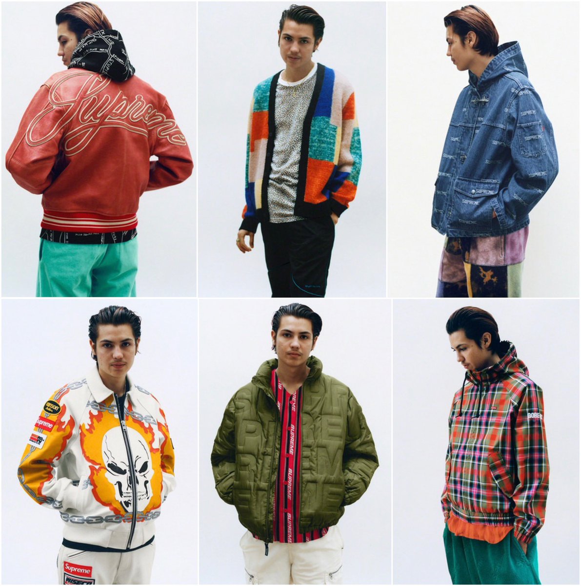 DropsByJay's tweet photo. Supreme SS19 Lookbook https://t.co/KtAkBXeJoa