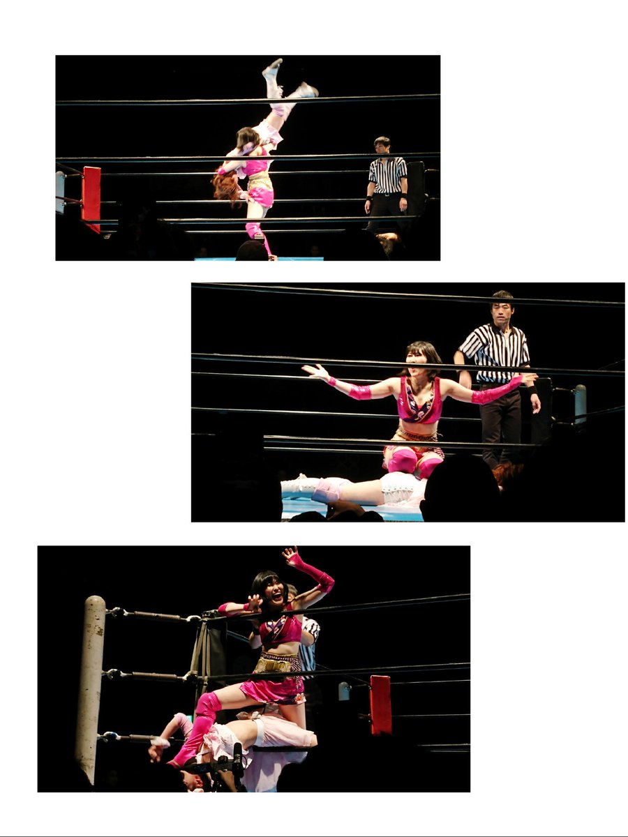 wakaeternal's tweet photo. #アクトレスガールズ #ACT36 #新木場1stRING #2019・2月17日

谷ももさんvs入江彩乃さんの試合です

試合開始しばらくは谷さん優勢な因印象で、途中から入江さんも負けまいという感じで谷さんを追い詰めていましたが、谷さんが最後に勝利してます https://t.co/XETGNioQRr