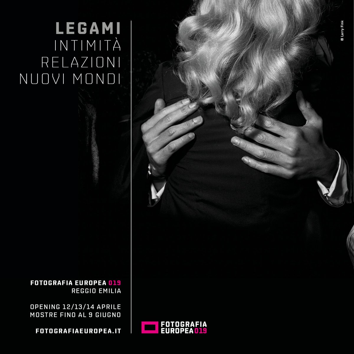 È uscito il programma di #FE2019!

12|13|14 aprile opening di #FografiaEuropea a #ReggioEmilia

Qui tutte le info sulla prossima edizione del Festival 🔽
fotografiaeuropea.it/blog/2019/vi-p…