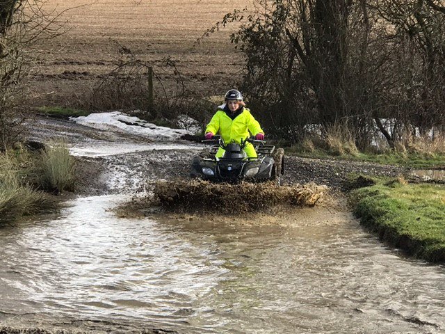 Fancy a go on our <a href="/SuzukiATVsUK/">Suzuki ATVs UK</a>'s? We still have 4-spaces left this Saturday. Call us pm 01908630665 to get booked in! #quadbiking