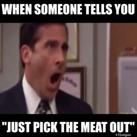 Thats not how it works… 🤦‍♂️😂 #MeatFreeMonday