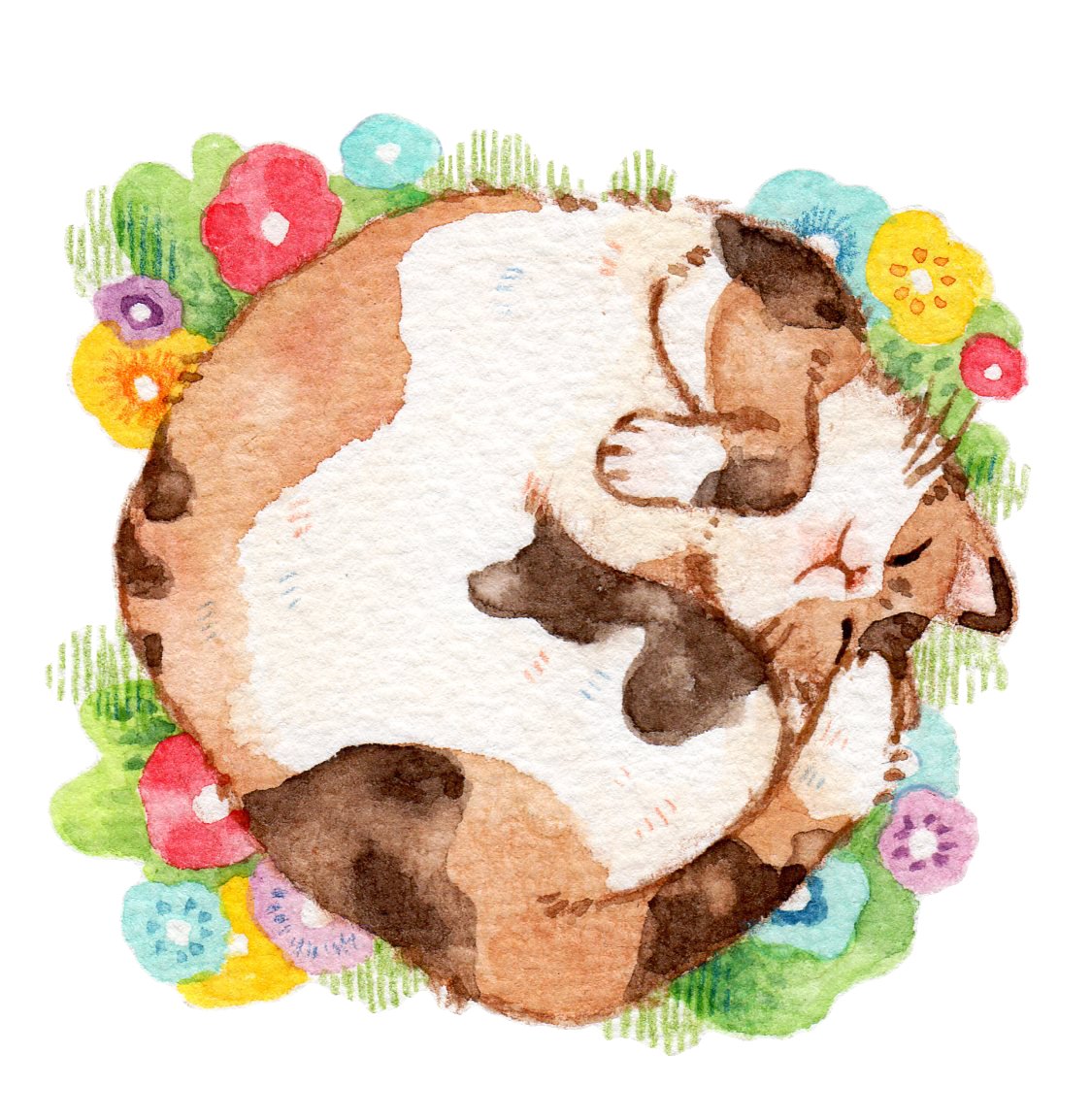 「お気に入りの猫シリーズ 」|＊だてちゃん＊のイラスト