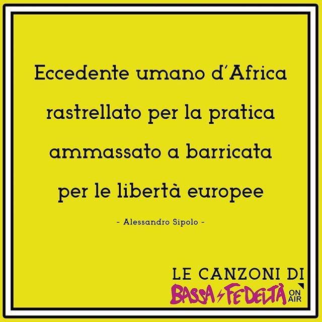 Luca Bassani Tirailleurs Alessandrosipolo Bassafedeltaonair Tirailleurs Africa E Europa In Musica Citazioni Frasi Canzoni Bassafedeltaonair Indieitalia Cantautore Indie Italia Pop Rock Folk Unaltrogiorno