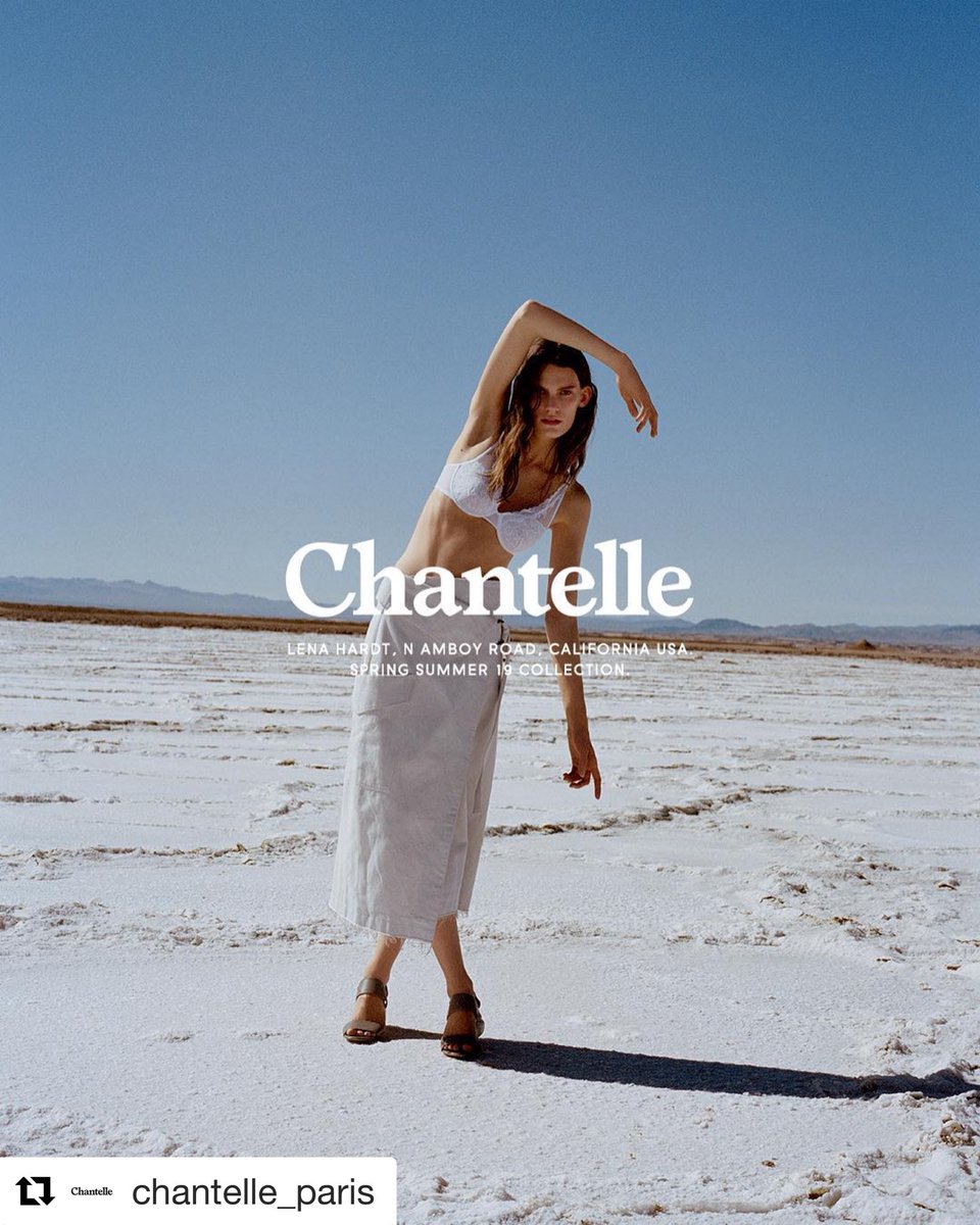 In case you don’t know we cast fashion and ad campaigns with top models as well as real people . This is <a href="/lenahardt/">lenahardt</a> the new face of <a href="/chantelleparis/">Chantelle Paris</a> cast by Fiona for their #SS19 brand campaign
