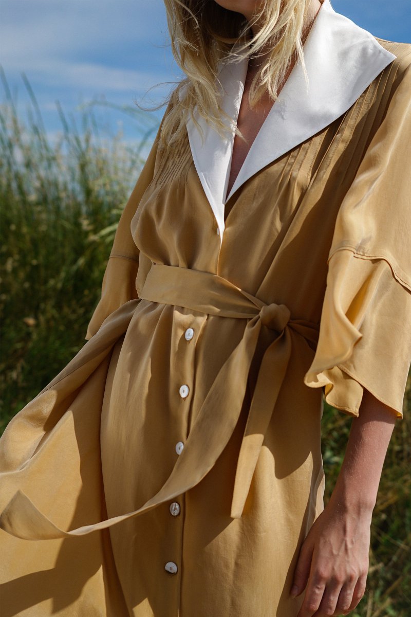 New In Spring collection from Rakha gatherandsee.com/designers/rakh… #Ethicalfashion #Sustainable #LFW