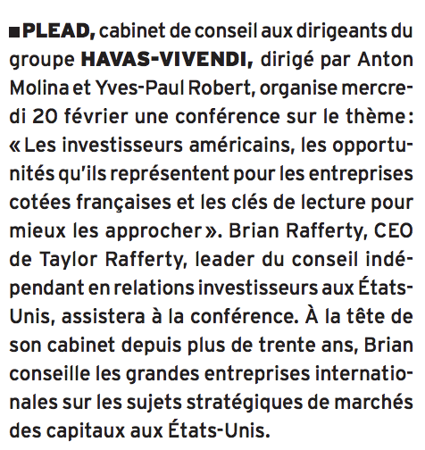 PleadAgency's tweet image. Avec la montée en puissance des prises de position #activistes, la connaissance de ces acteurs devient vitale pour de nombreuses sociétés françaises. #Finance