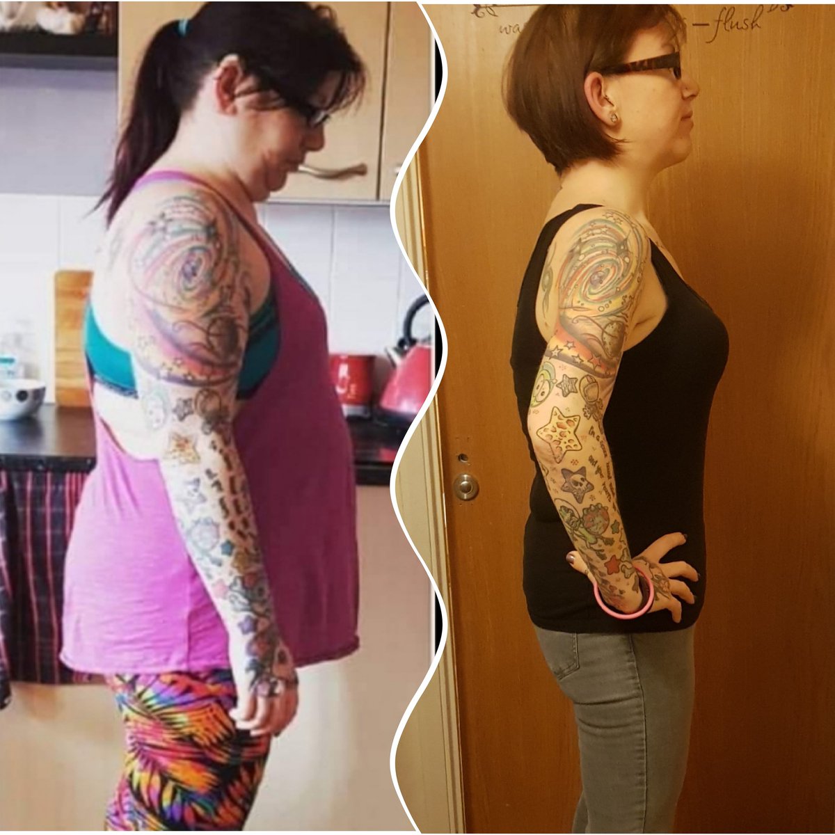 Un1cornsarerea1's tweet photo. Motivation Monday ๐คฉ
5 stone 8lbs gone ๐ช
6lb till goal โบ
#iwilldothis #differences #somuchbetter #lesschubbynow #byebyefat #byebyelbs #weightgoals #slimfast #SlimFastUK @SlimFastUK https://t.co/puZ02f0reh