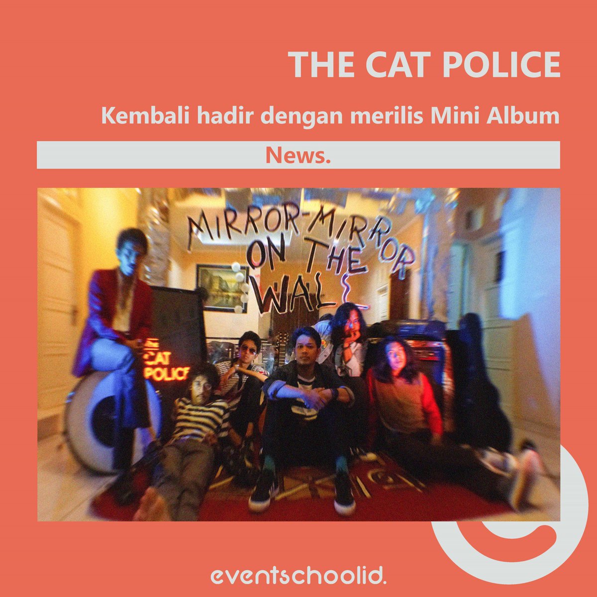 Setelah mengeluarkan Album pertama ditahun 2016. Band Indie Rock asal Tangerang ini kembali lagi dengan memberikan Mini album “Mirror, Mirror on the Wall” yang berisikan enam lagu. Sebelum Mini Album ini telah rilis. lengkapnya : instagram.com/p/BuBDLjnFadK/…