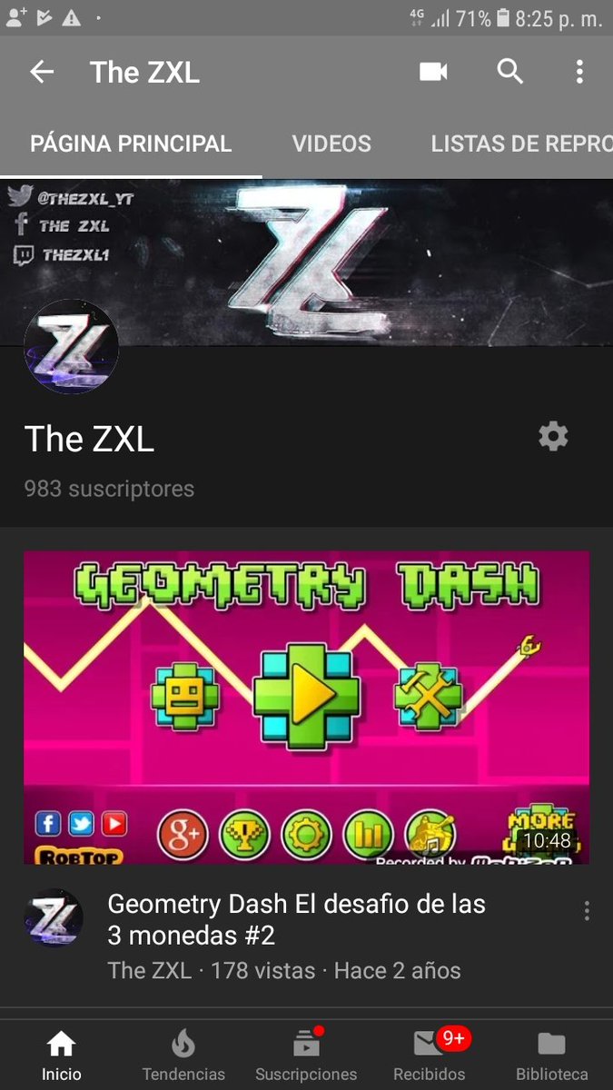 TheZXL's tweet photo. Cada dia perdiendo mas subs en lugar de crecer estoy bajando, gracias @YouTube :) seguro que a este paso mañana llego a 1k @TeamYouTube https://t.co/dfuqvFdmrr