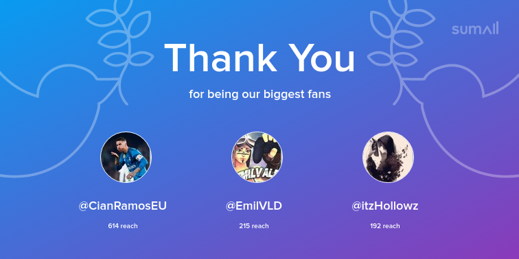 N17eSports's tweet photo. Our biggest fans this week: @CianRamosEU, @EmilVLD, @itzHollowz. Thank you! via https://t.co/B48zkwuwSj https://t.co/g8ENiOYLbk