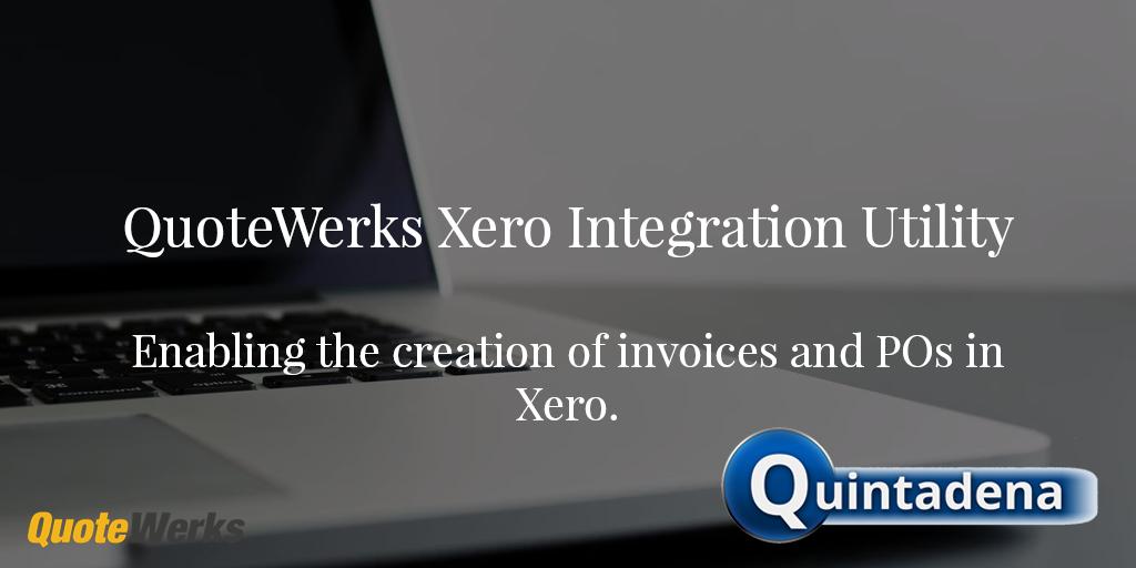 ITMicroscope's tweet image. Quintadena’s Xero integration enables the creation of invoices and POs in Xero, directly from within QuoteWerks.

Read more at:
quintadena.com/en/products/qu…

#ITMicroscope #QuoteWerks