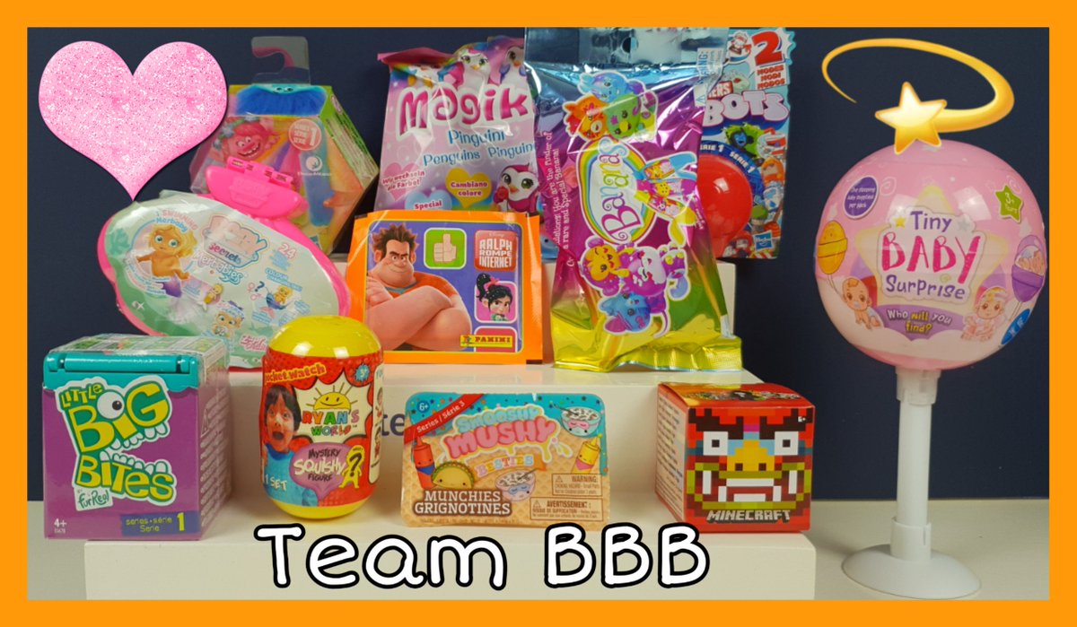 TeamBBB123's tweet photo. NEW TOYS!
https://t.co/bcuRoZVJmX
We put together a ton of super cute new toys and opened them all! :D
#Minecraft #LittleBigBites #BabySecrets #Magiki #BananaCollectibles #RyansWorld #Transformers #SmooshyMushy #WreakItRalph
@ZapfCreationuk @Hasbro @DeAgostiniUK @Minecraft https://t.co/RjWOSGq3Ym