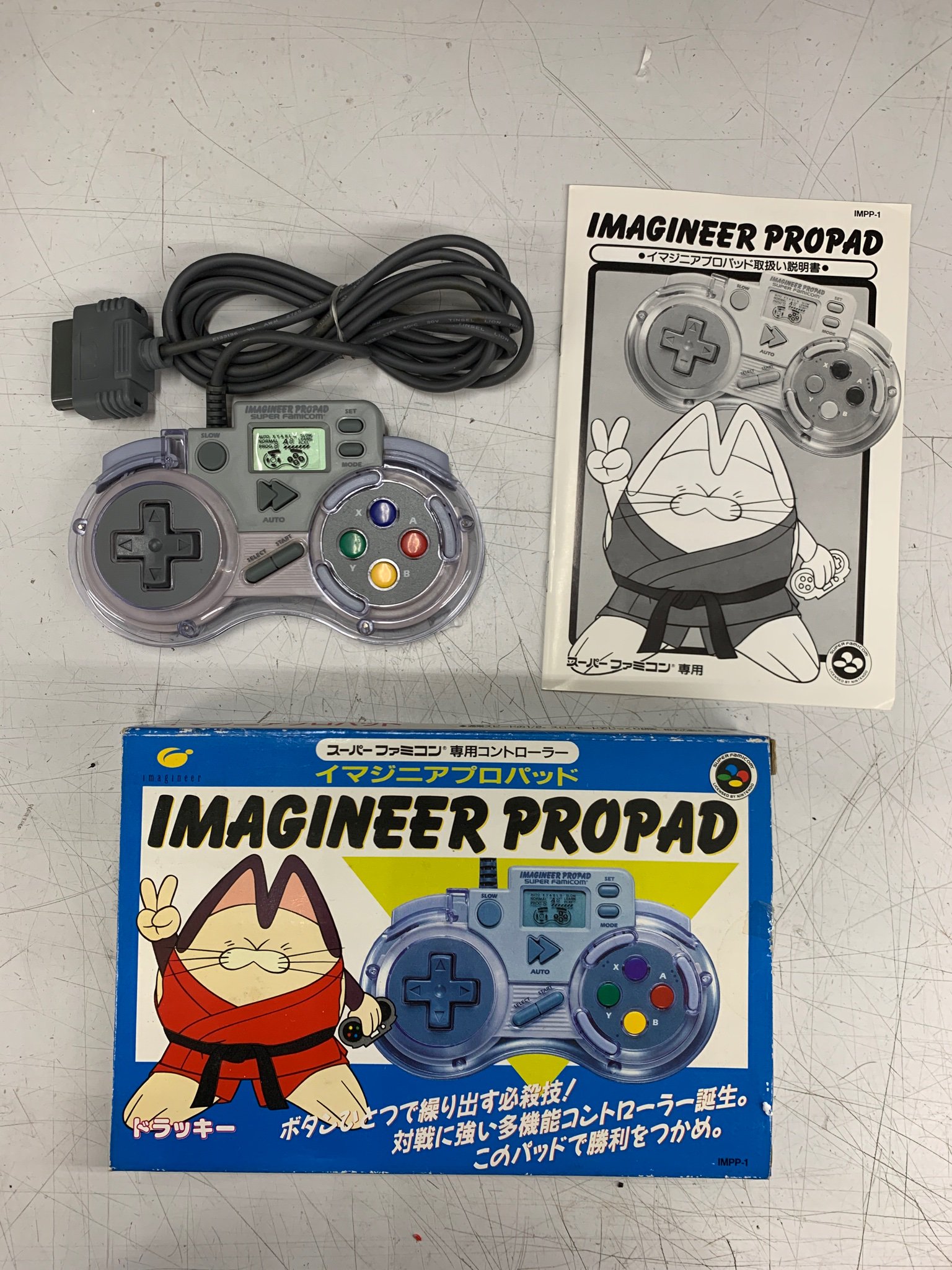 スーパーファミコン コントローラー イマジニアパッド 転がら