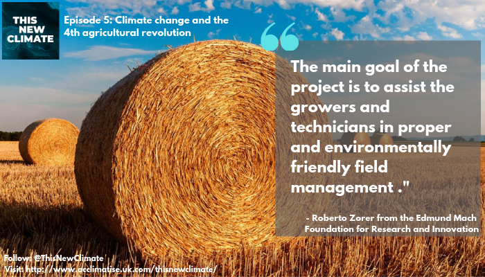 Make sure to check out Episode 5 of This New Climate - OUT NOW! This episode explores innovations promoted by EIT Climate-KIC through their Climate Smart Agriculture Booster that are helping farmers to adapt to climate change. Listen here: acclimatise.uk.com/thisnewclimate/