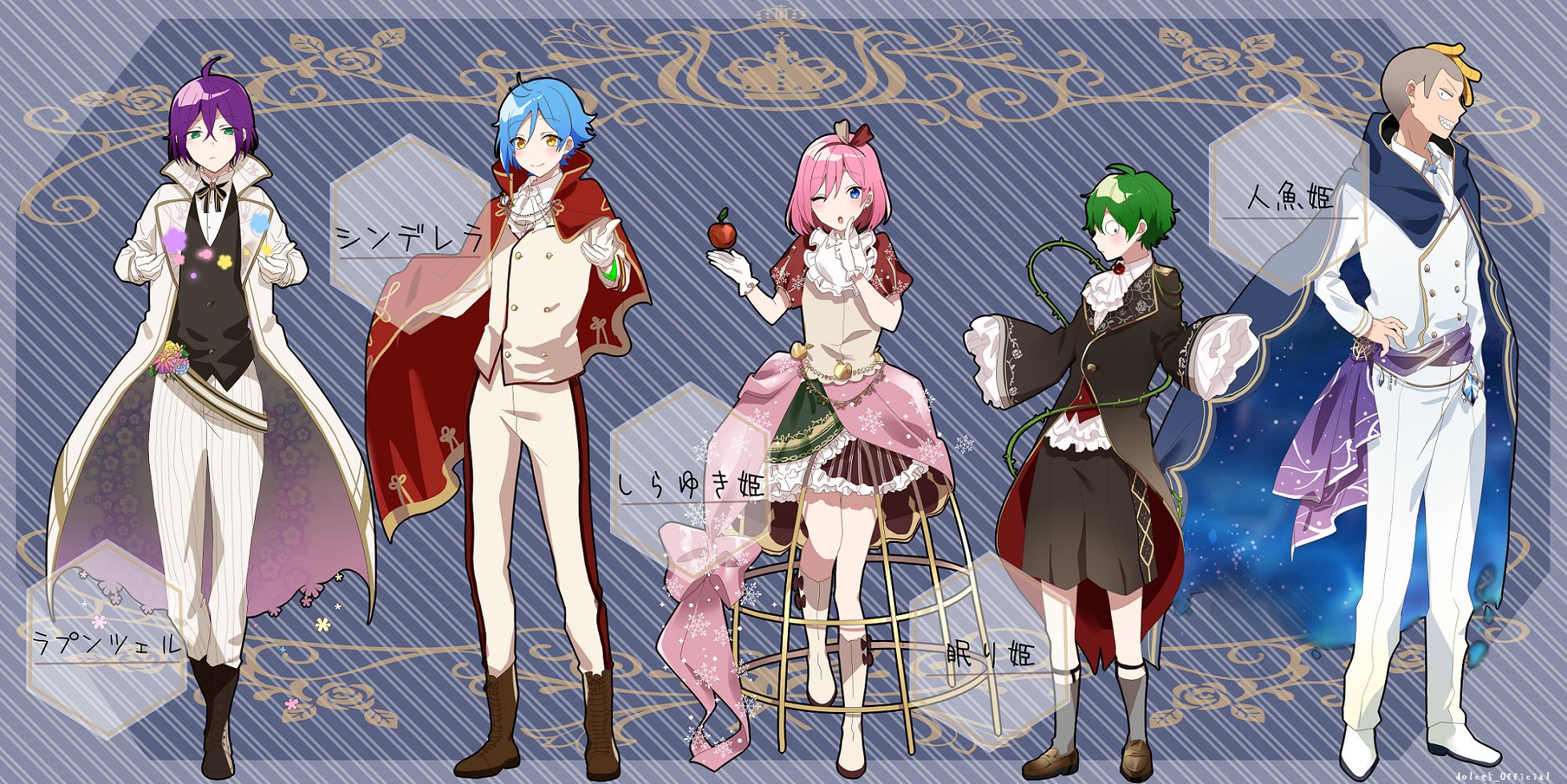 Dolce 公式 ろこる Tuno901 によるギリシャと沙良です かわいいデフォルメありがとうございました T Co Cyjrlm3x3n Twitter