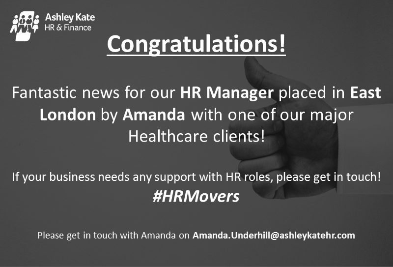AshleyKateUK's tweet photo. @AmandaU_HR's recent placement means that another one of our candidates gets to start their career journey today!
If you're a HR/Finance candidate looking for your next role, feel free to get in touch! https://t.co/E6YTiBHo43
#HRMovers https://t.co/iFVU0DtngD