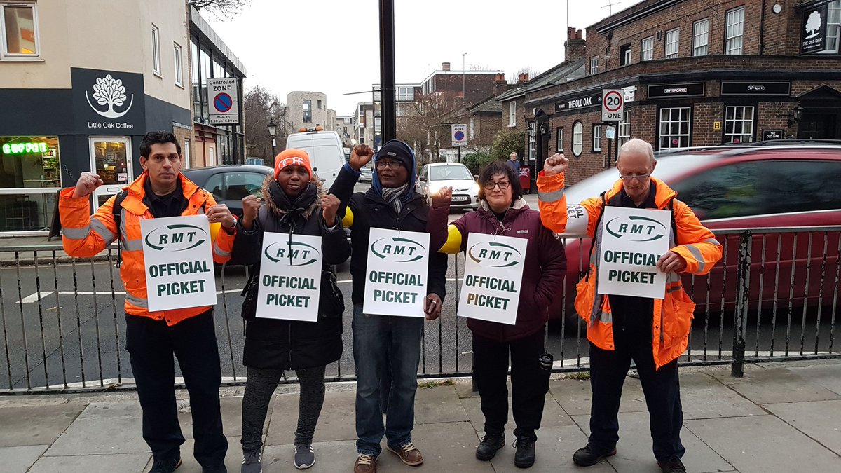 RMT East London Rail Branch tweet media