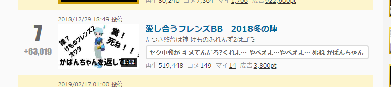 Hit ニコニコのランキングなんだけど見たくない動画とかフィルタかけてくれる機能作ってくれないのかのかなー 投稿者idで一律 Ngリストに突っ込みたい こういうのそもそもリストでも見たくないわ T Co Cf6jawmwbd Twitter