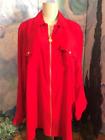 NmdcEbay's tweet image. Michael Kors Plus 2X Red Zip Front Long Roll Tab Sleeve Tunic Top Act Soon! #zipfront #frontzip #red2x rover.ebay.com/rover/1/711-53…