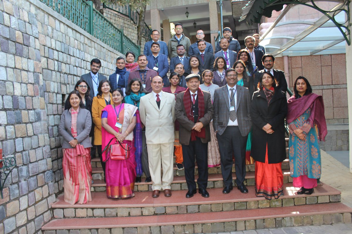 Successful completion of the nutrition course-round II for 25 district administrators/officials (13-15 Feb 2019, Mussoorie).
@IFPRI was happy to provide technical support along with @IDinsight & @PCIGlobal. 
Thank you @MinistryWCD, @NITIAayog & #LBSNAA for organizing this.