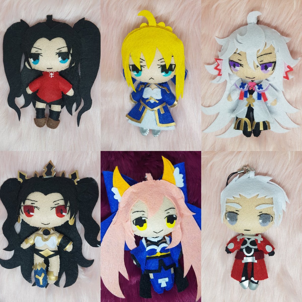 felt plushies