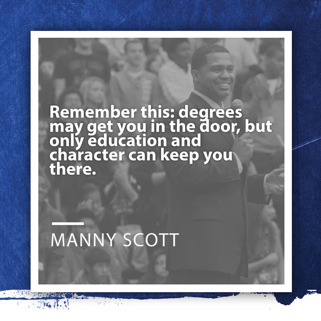 Don't let your academic credentials take you places that your character or competence-level can't keep you. Don't just get a piece of paper; get an education. Don't just look the part; be the part. #integritymatters