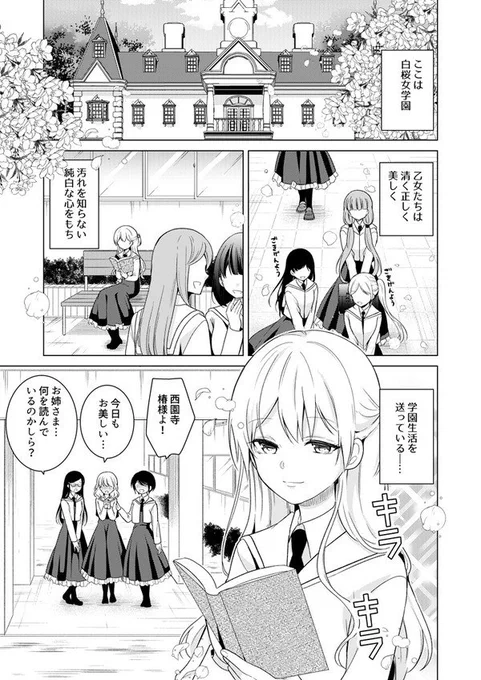 お嬢様がラブコメの主人公になりたくて奮闘するお話(1/2) 