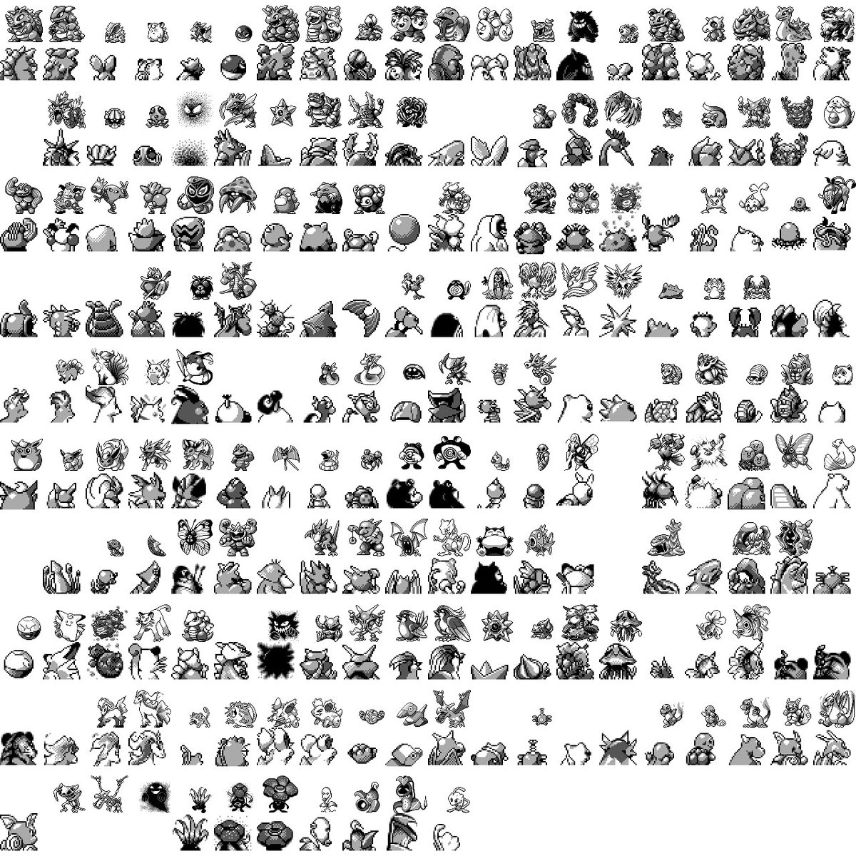 Tahk0 On Twitter Pokemon History Has Just Been Made Helixchamber Has Compiled Released Sprites Sent By A Donor From Gen 1 Beta Capumon There Are New Old Pokemon We Can Finally