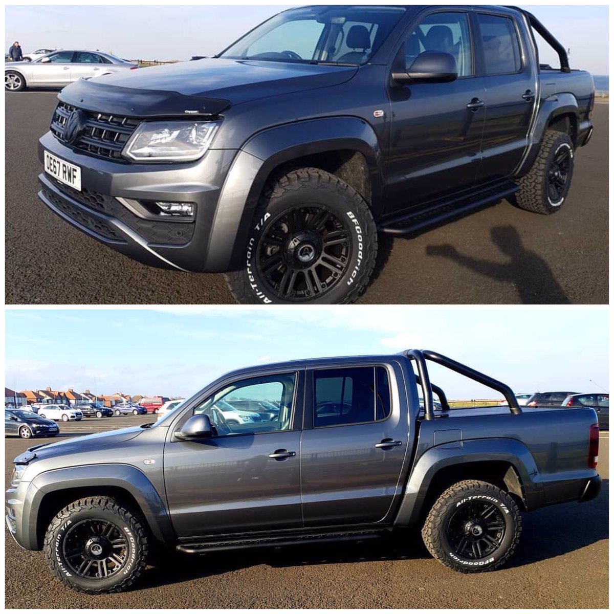 FoxhuntersTyres's tweet image. It was a pleasure adding the finishing touches to this VW Amarok. 18” Wolfrace Amazon Matt black &amp;amp; BF Goodrich All terrain tyres.

#styleandpracticality #workhorse #4x4 #allterrain #wolfracewheels #4x4wheels #4x4tyres #bfgoodrich #newwheels #newtyres #happycustomer😊 #whitleybay