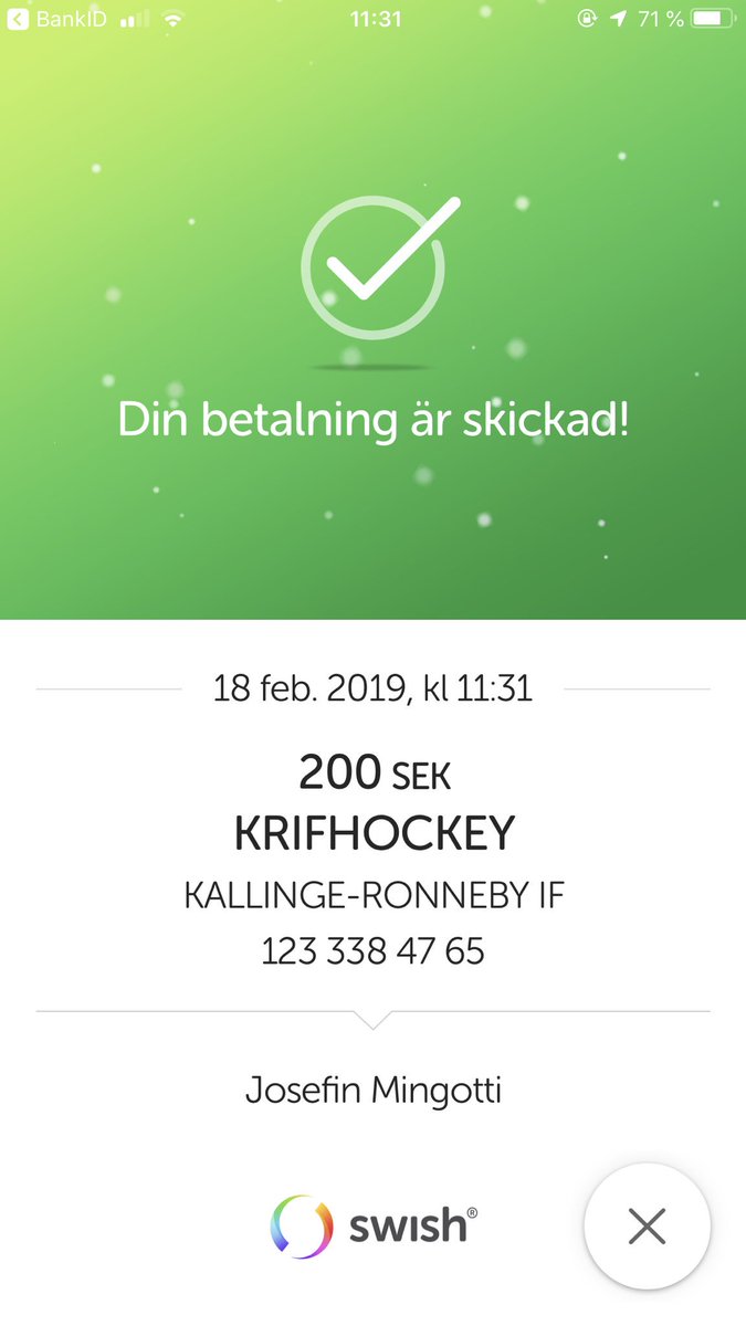 mingottiss's tweet photo. Pröjsat två extrabiljetter till Krifmatchen mot Visby. Spelas idag 15:00, vill du ha biljetterna? Hojta till👋🏻  #krif https://t.co/ppXZleAy17
