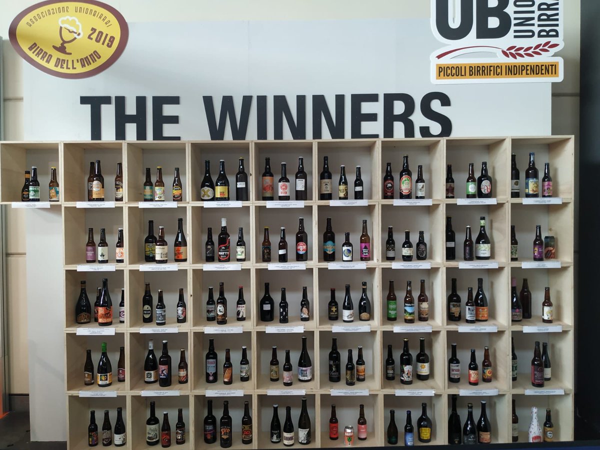 Il muro della gloria. 
Medaglie 🥇 🥈🥉🏅

Tutte le birre premiate da <a href="/Unionbirrai/">Unionbirrai</a> a #BeerAttraction #BDA2019.